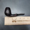 WO Larsen Sandblasted Bent Egg Estate Briar Pipe, Danish Estates - Image 9