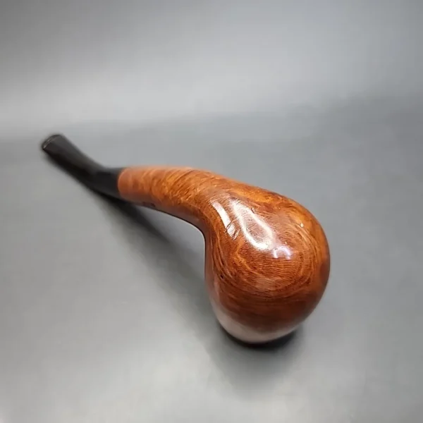 Hilson Magnum Meerschaum Lined Bent Billiard Estate Briar Pipe - Image 9