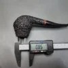 Don Carlos Rusticated Bent Rhodesian Estate Briar Pipe, Italian Estates - Image 9