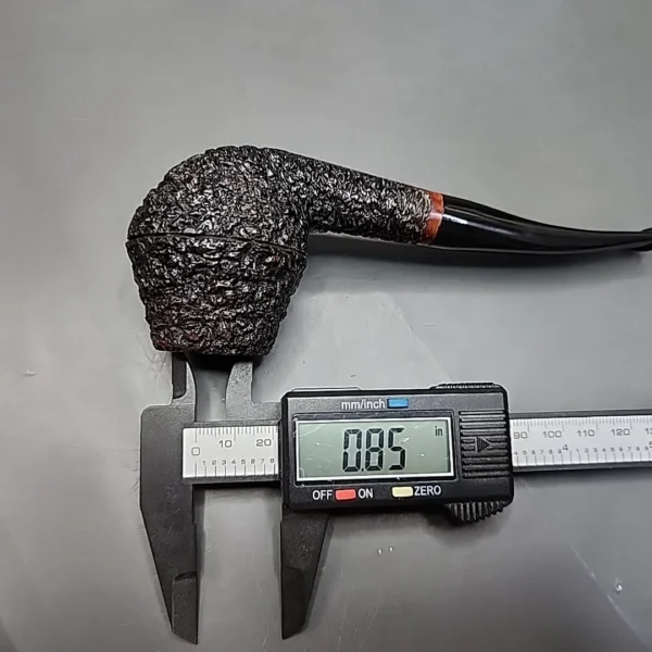 Don Carlos Rusticated Bent Rhodesian Estate Briar Pipe, Italian Estates - Image 9
