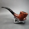 Il Ceppo 4 Smooth Bent Dublin Estate Briar Pipe, Italian Estates - Image 9