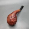 Dave Neeb Sandblasted Bent Egg Handmade Briar Pipe, New - Image 9