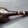 Volkan 7 Smooth Prince w Bamboo, Estate Briar Pipe, Italian Estates - Image 9