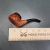 Stanwell 37 Reg Era Rusticated Volcano Sitter Estate Briar Pipe, Danish Estates [SOLD] - Image 9