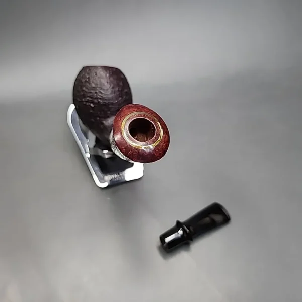 Adam Davidson Sandblasted Fugu, Estate Briar Pipe, Unsmoked [SOLD] - Image 9