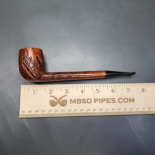 Custombilt Rusticated Canadian Estate Briar Pipe, American Estates [SOLD] - Image 9