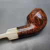 BBB Tortoise 765 Smooth Bent Estate Briar Pipe, Unsmoked - Image 9