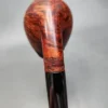 WO Larsen Partially Rusticated Bent Egg Estate Briar Pipe - Image 9