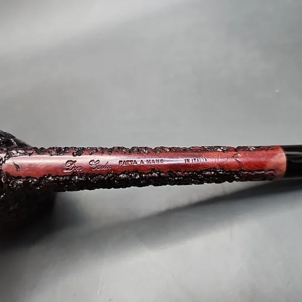 Don Carlos Rusticated Dublin Estate Briar Pipe, Italian Estates [SOLD OUT] - Image 9