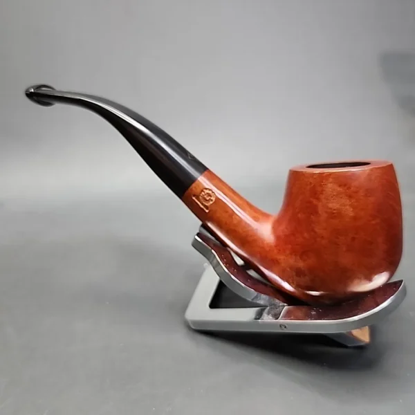 BBB Sovereign Smooth Bent Billiard Estate Briar Pipe, Unsmoked - Image 9
