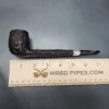 Elwood by Les Wood Rusticated Canadian Estate Briar Pipe, English Estates - Image 9