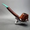 Chris Morgan Signature Long Shank Apple Briar Pipe, New - Image 9