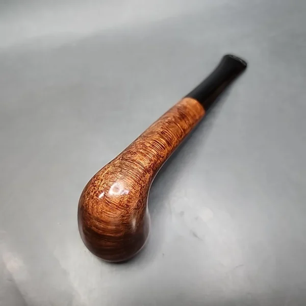 Astleys of London Smooth Bent Pear Estate Briar Pipe, English Estates - Image 9