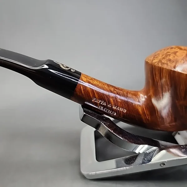 Don Carlos One Note Bent Rhodesian Estate Briar Pipe - Image 9