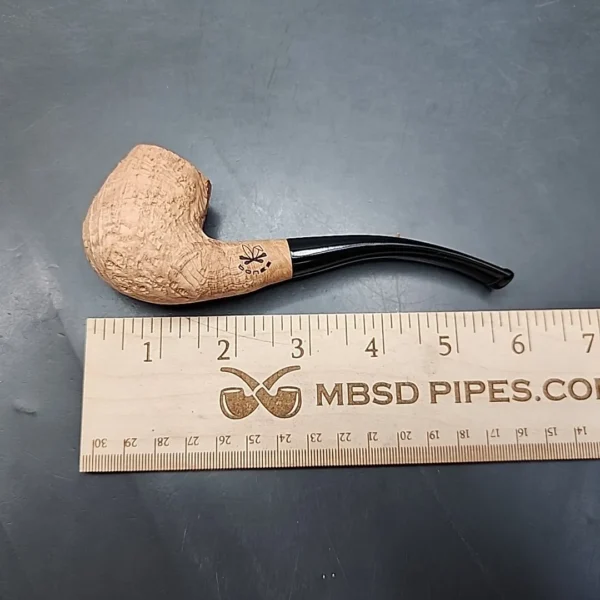 Morgan Bones Bent Billiard Briar Pipe, New - Image 10