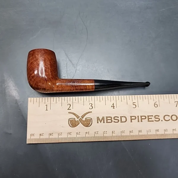 Dr Plumb by GBD Flat Grip 122 Straight Billiard Estate Briar Pipe - Image 10