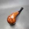 BBB Select 304 Smooth Bent Billiard w/ Brass Estate Briar Pipe, Unsmoked - Image 10
