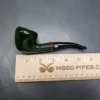 Chacom Green Trekking 264 Smooth Bent Acorn Estate Briar Pipe, Unsmoked - Image 10