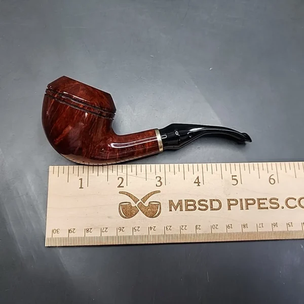 Vauen 6802 Smooth Bent Rhodesian Estate Briar Pipe, Unsmoked, 9mm - Image 10