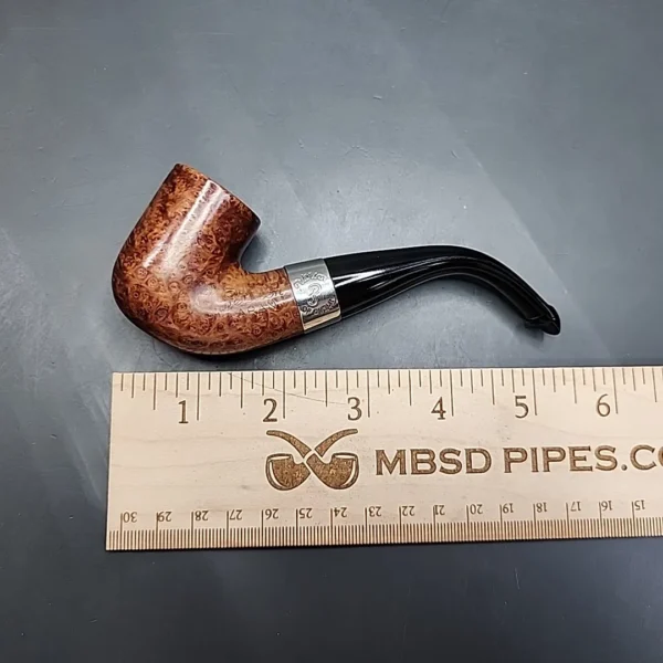 Peterson Aran 338 Smooth Bent Billiard Estate Briar Pipe, P-lip, Irish Estates [SOLD] - Image 10