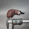 Konstantin Shekita Sandblasted Fugu Estate Briar Pipe, Unsmoked - Image 10