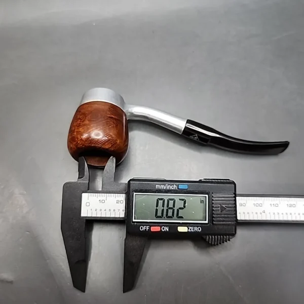 BBB Peacemaker 1 Metal Frame Estate Briar Pipe, Unsmoked - Image 10