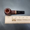 Ser Jacopo R1 Rusticated Straight Apple Estate Briar Pipe, Unsmoked - Image 10