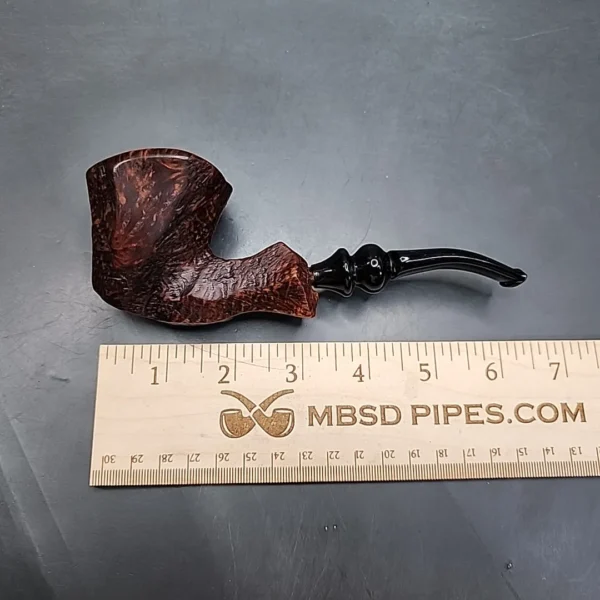 Ben Wade Amber Freehand Estate Briar Pipe, Danish Estates [SOLD] - Image 10