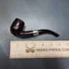 Savinelli 130th Anniversary Smooth Bent Billiard Estate Briar Pipe, 9mm, Unsmoked - Image 10