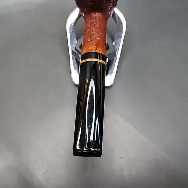 Smio Satou Sandblasted Bent Dublin Estate Briar Pipe - Image 10