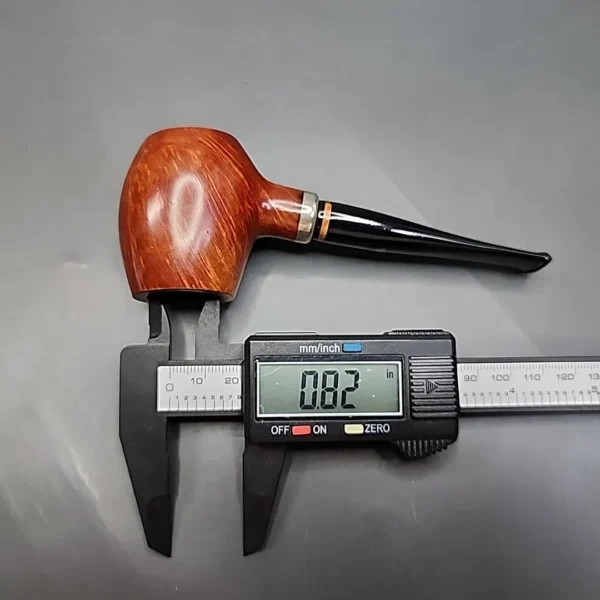 Mastro Geppetto Liscia 1 Smooth Barrel Estate Briar Pipe, 9mm, Italian Estates - Image 10