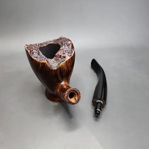 Tim West Vase Sitter Estate Briar Pipe, American Estates - Image 10