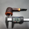 Ascorti Sabbia Di Oro Partially Sandblasted Dublin Estate Briar Pipe Unsmoked - Image 10