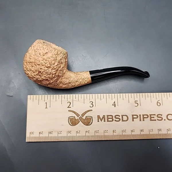 Castello Natural Virgin KK Bent Apple Estate Briar Pipe, Unsmoked [SOLD] - Image 10