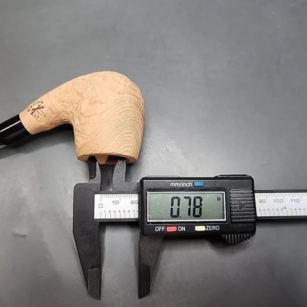 Morgan Bones Bent Billiard Briar Pipe, New - Image 10