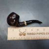 Vauen Stone 04 Smooth Bent Apple Estate Briar Pipe, Unsmoked, 9mm - Image 10