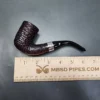 2020 Peterson Sherlock Holmes Rathbone Rusticated Bent Billiard Estate Briar Pipe, Irish Estates [SOLD] - Image 10