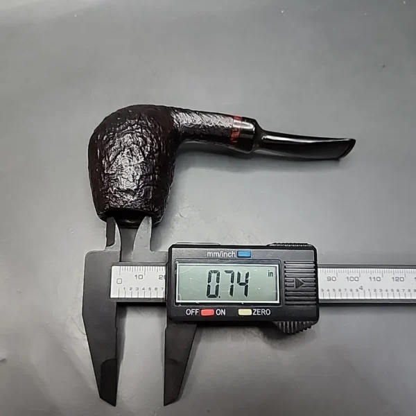 WO Larsen Sandblasted Bent Egg Estate Briar Pipe, Danish Estates - Image 10