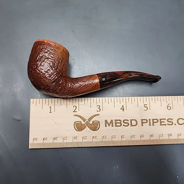 Clairmont by Tom Spanu, Sandblasted Dublin Estate Briar Pipe, Unsmoked [SOLD] - Image 10