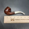BBB Tortoise 304 Smooth Bent Billiard Estate Briar Pipe, Unsmoked - Image 9
