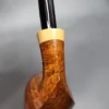 Tonni Nielsen Grade 7 Sparrow, Smooth Bent Estate Briar Pipe, Unsmoked [SOLD] - Image 10