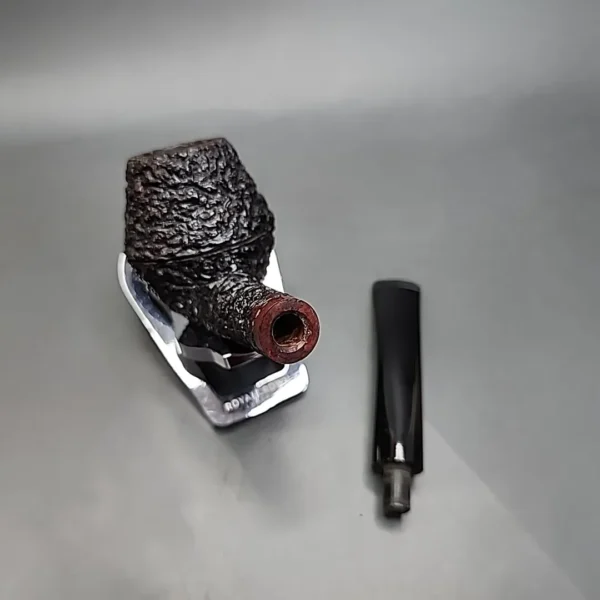 Don Carlos Rusticated Bent Rhodesian Estate Briar Pipe, Italian Estates - Image 10