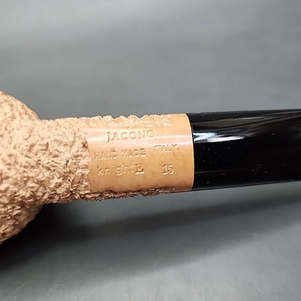 Jacono Knight E 15 Straight Prince Estate Briar Pipe, Unsmoked - Image 10