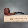 Dave Neeb Sandblasted Bent Egg Handmade Briar Pipe, New - Image 10