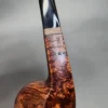 2022 Mark Tinsky Mocha 5 2 Star Bent Apple Estate Briar Pipe, American Estates [SOLD] - Image 10