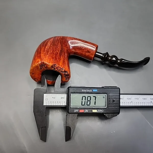 Erik Nording Handmade 1 Smooth Freehand Estate Briar Pipe, Danish Estates - Image 10