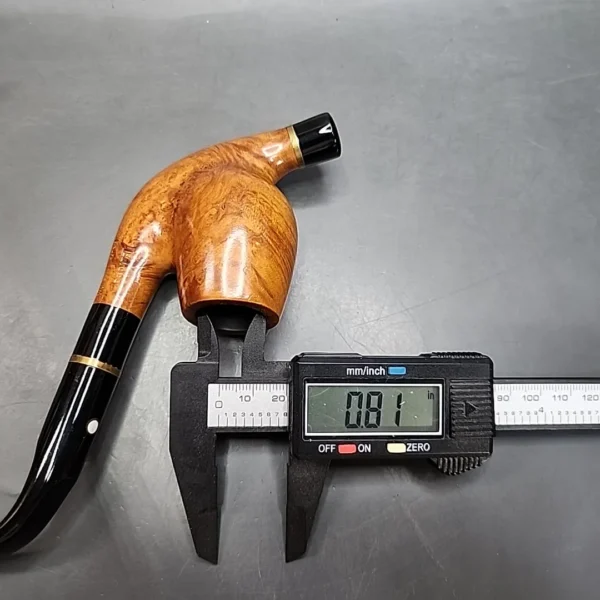 Mauro Armellini Smooth Cavalier Estate Briar Pipe [SOLD OUT] - Image 10