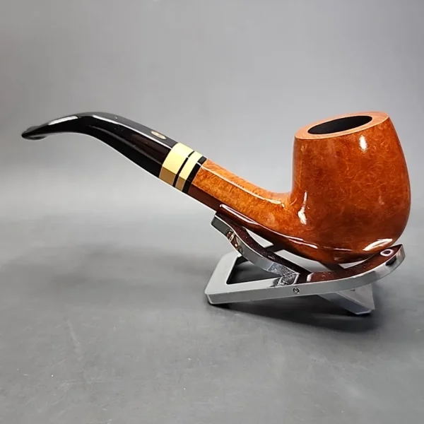 Chacom Hexagone 43 Smooth Bent Estate Briar Pipe, Unsmoked [SOLD] - Image 10