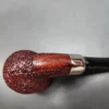 Ser Jacopo R1 Rusticated Bent Billiard Estate Briar Pipe - Image 10