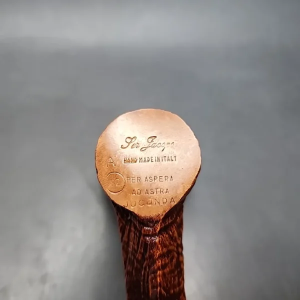 Ser Jacopo Jucunda S2 Sandblasted Dublin Estate Briar Pipe, Unsmoked - Image 10